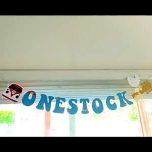 Onestock Banner 1st Birthday